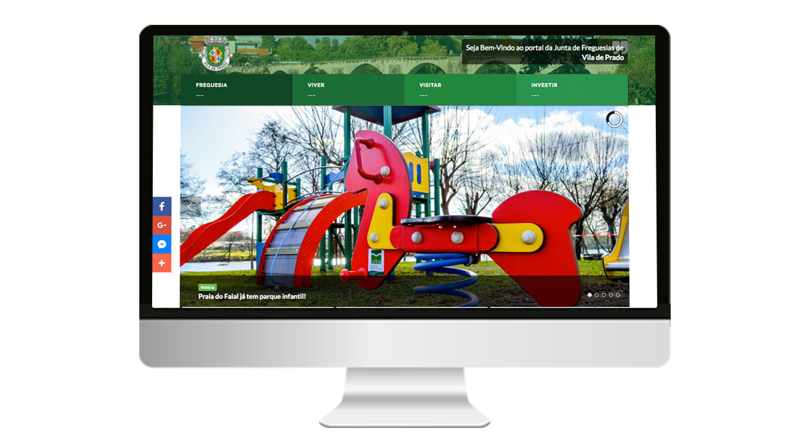 Atualização do Portal Autárquico de Vila de Prado