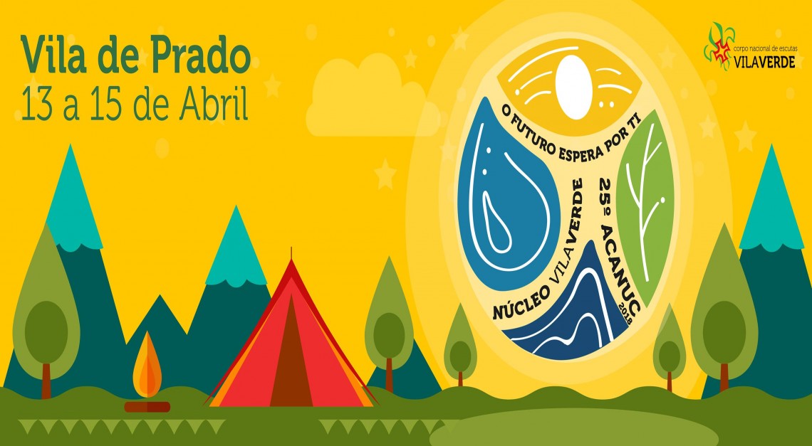 Estão abertas as inscrições para o Acampamento de Núcleo na Vila de Prado!
