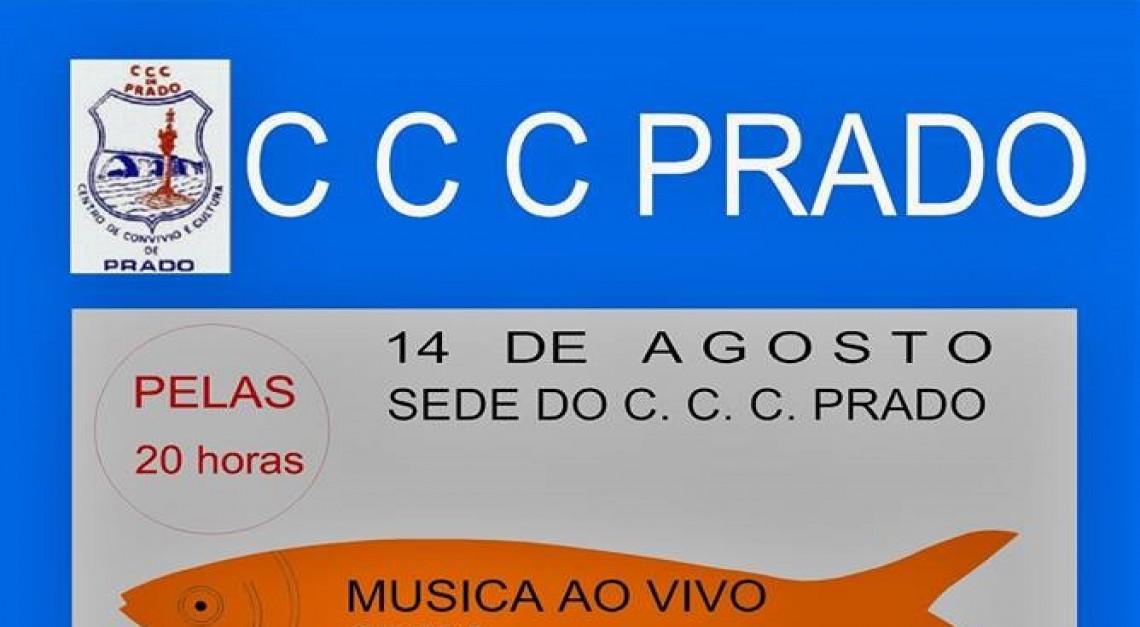 Música ao vivo, sardinhas e caldo verde no arraial do CCC Prado