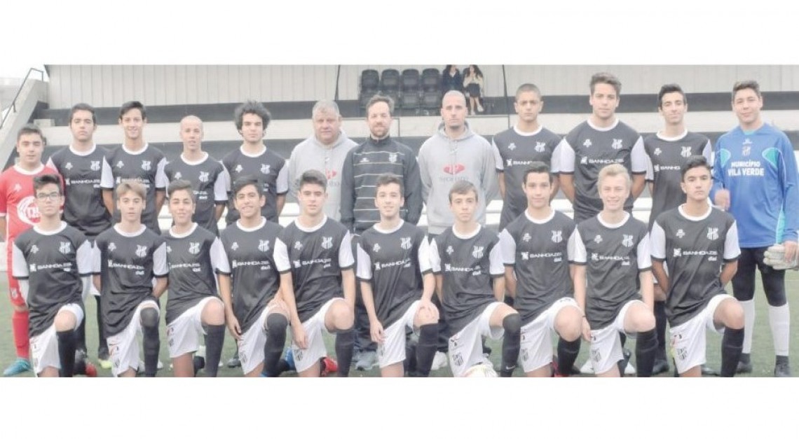 Juvenis B do GD Prado conquistaram o tricampeonato!