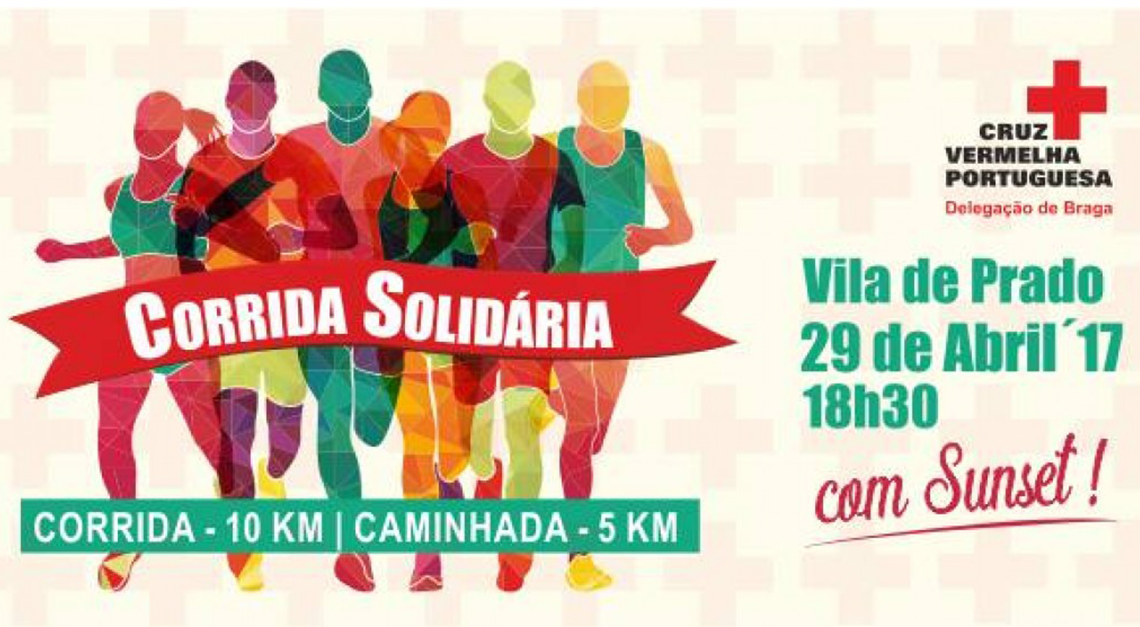 Prado recebe corrida solidária da Cruz Vermelha