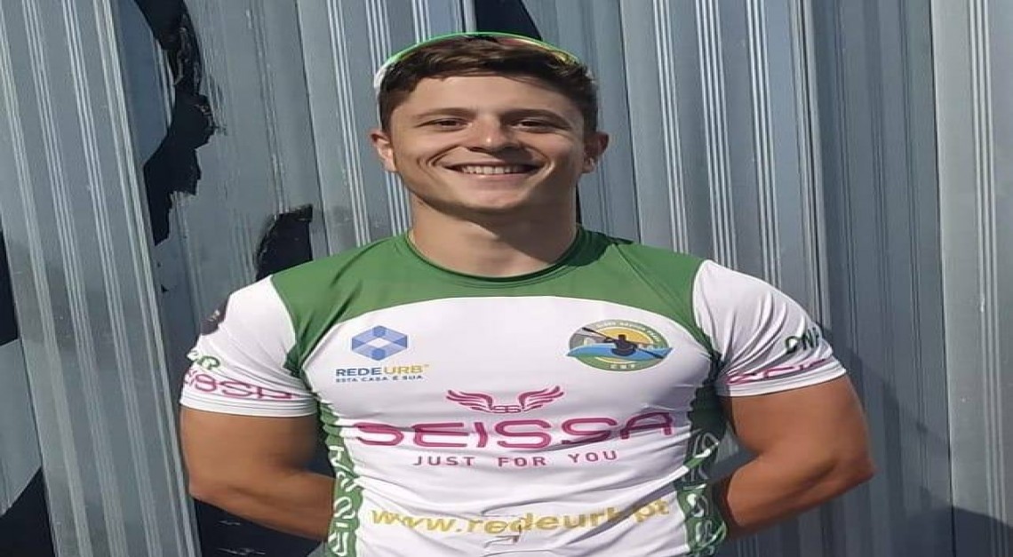 Bruno Macedo. Canoísta do CN Prado convocado para a Seleção Nacional