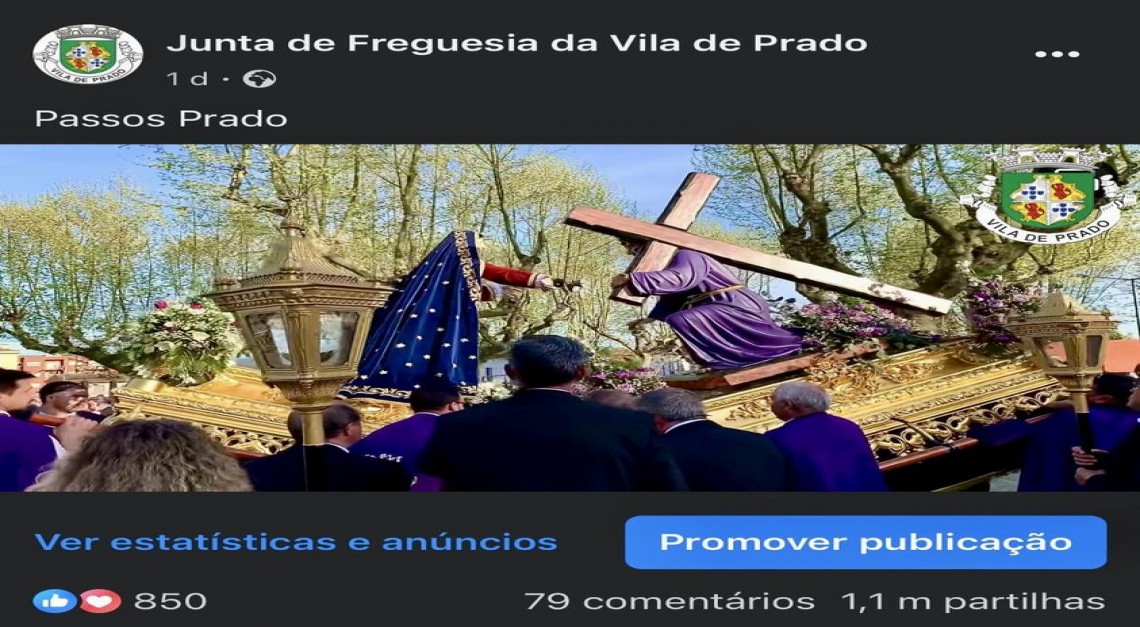 Filme da Procissão de Passos 2024