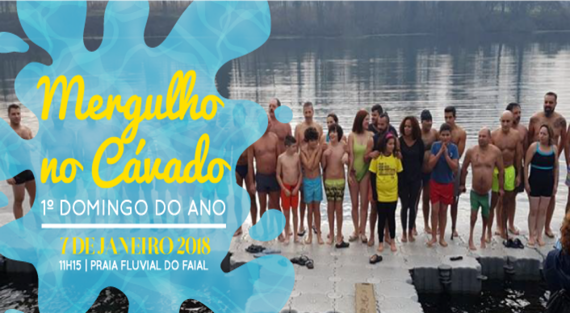 A Vila de Prado recebe o novo ano com um Mergulho no Cávado!